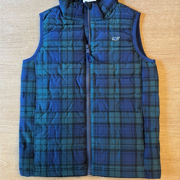 Vineyard Vines Plaid Vest - Picture 1 of 8